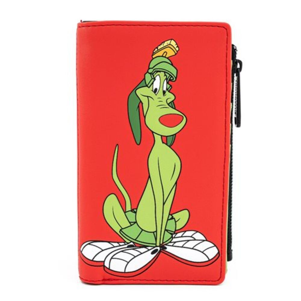 VERY RARE Loungefly Looney Tunes Marvin The Martian K-9 Flap Wallet